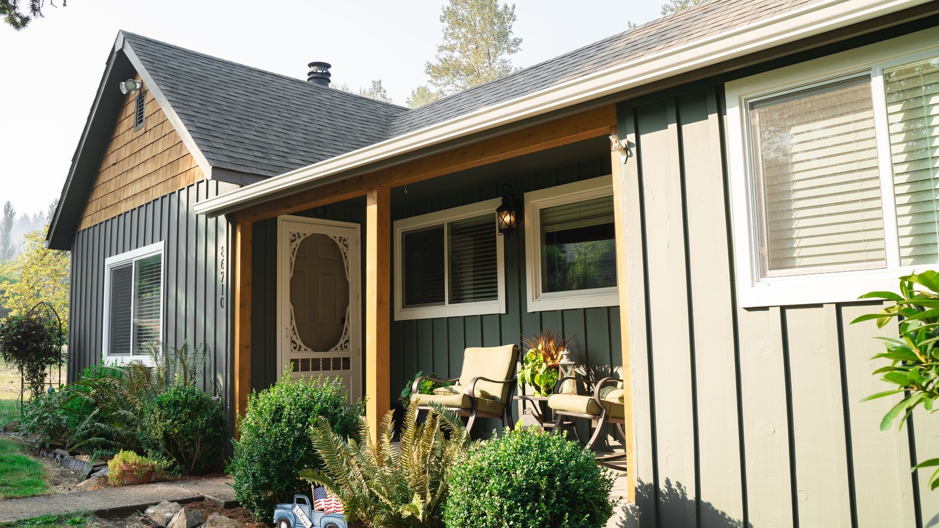 Exterior house painting