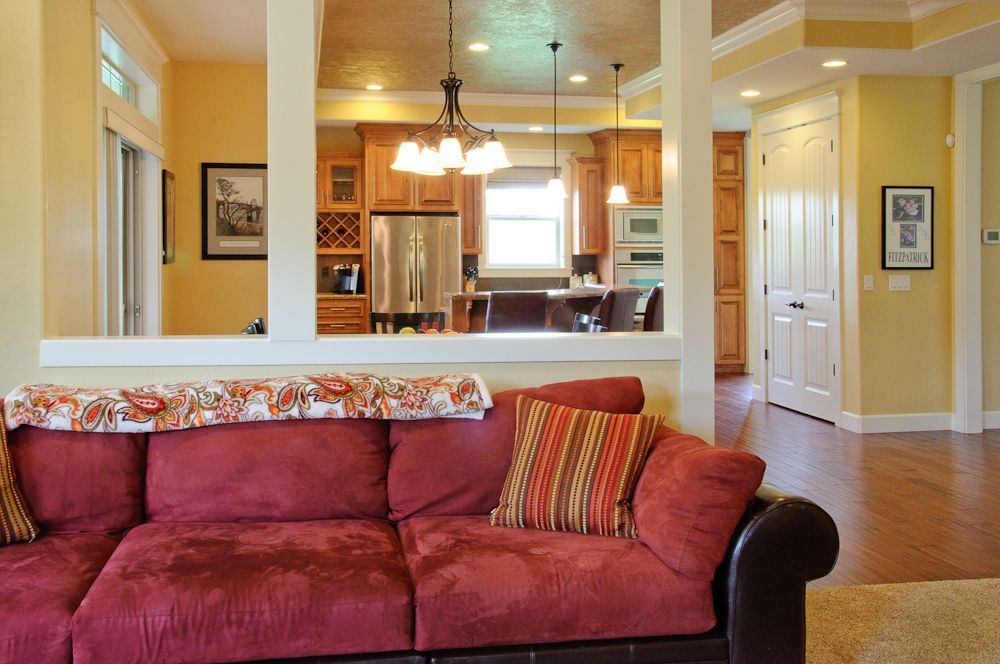 Living room interior painting