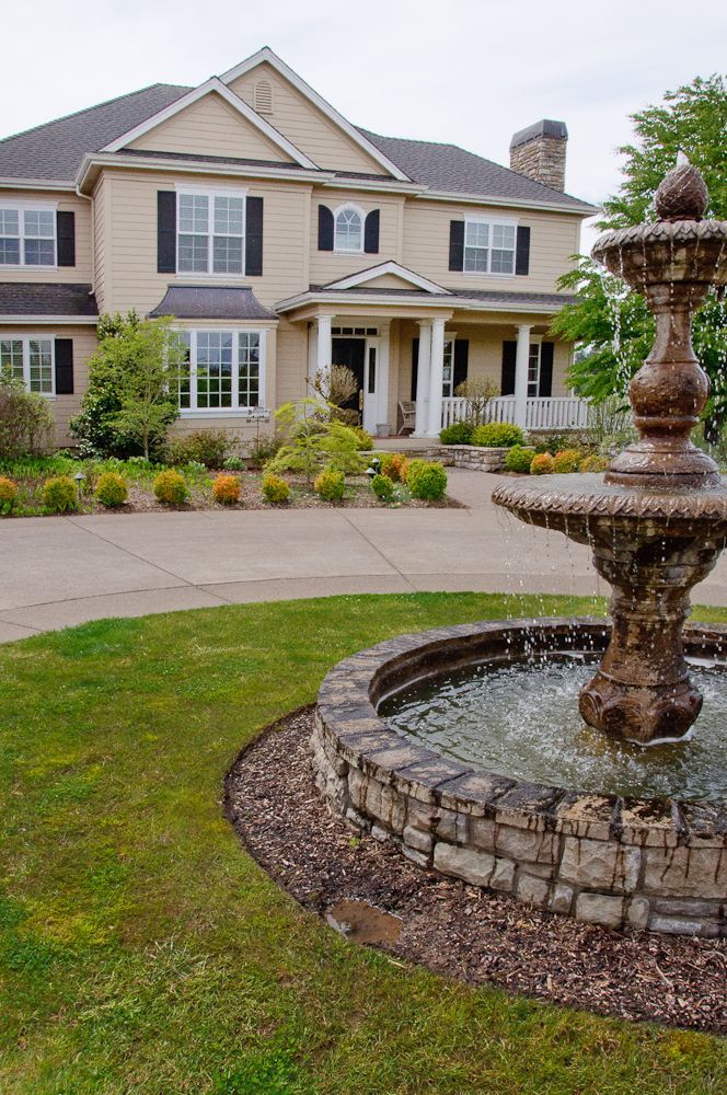 Exterior residential home painting