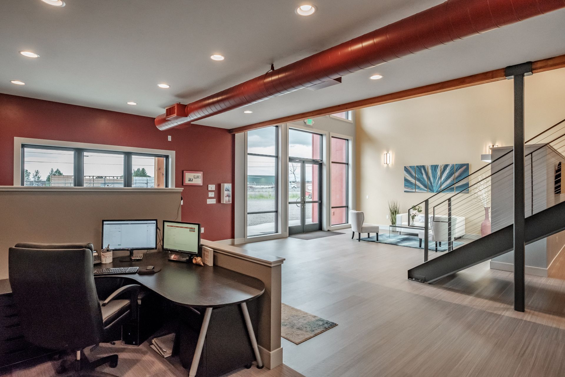 Fitzpatrick Painting office reception area