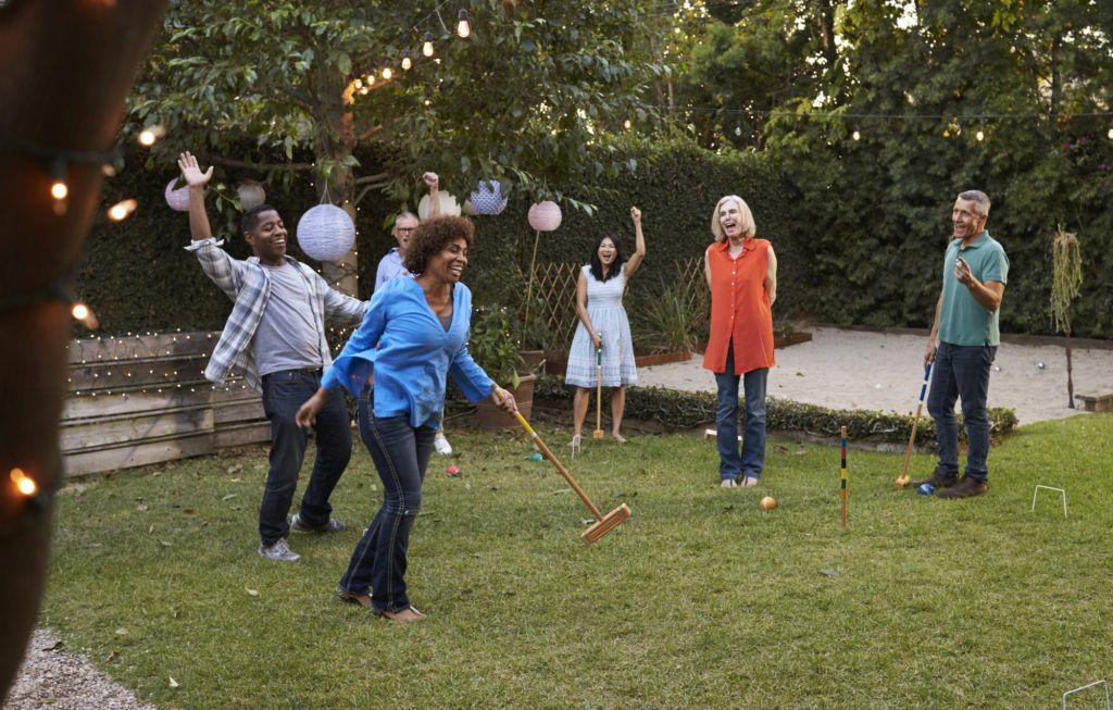 backyard party