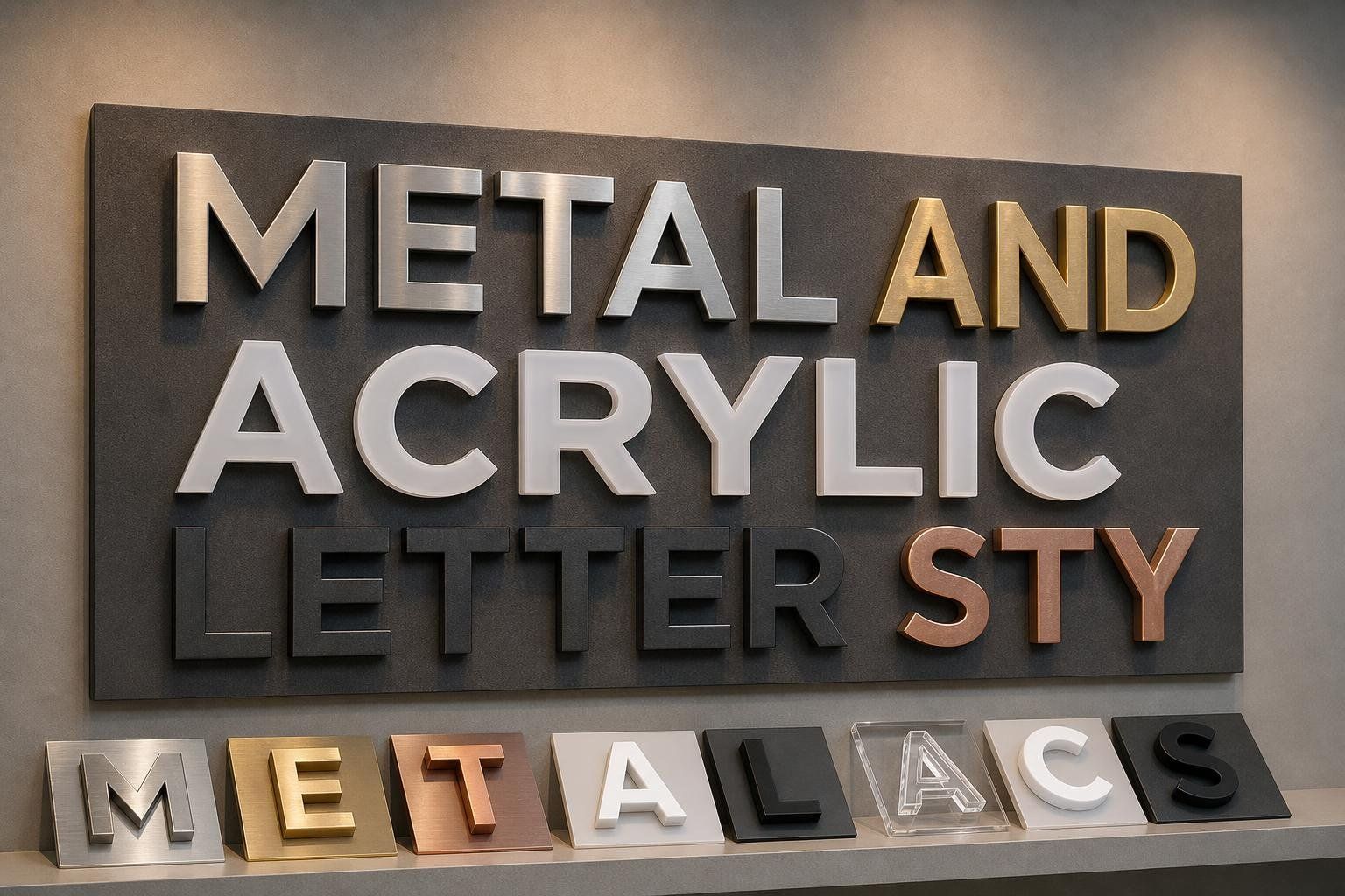 04 metal and wood sign materials for sign projects in Arden, NC