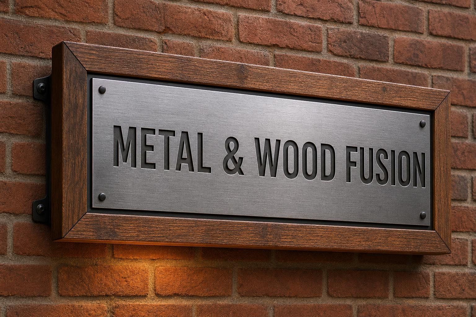 04 metal and wood sign materials for sign projects in Five Points, NC