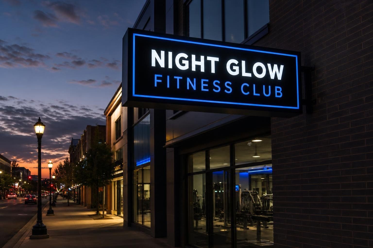 05 illuminated outdoor signs for businesses in Five Points, NC