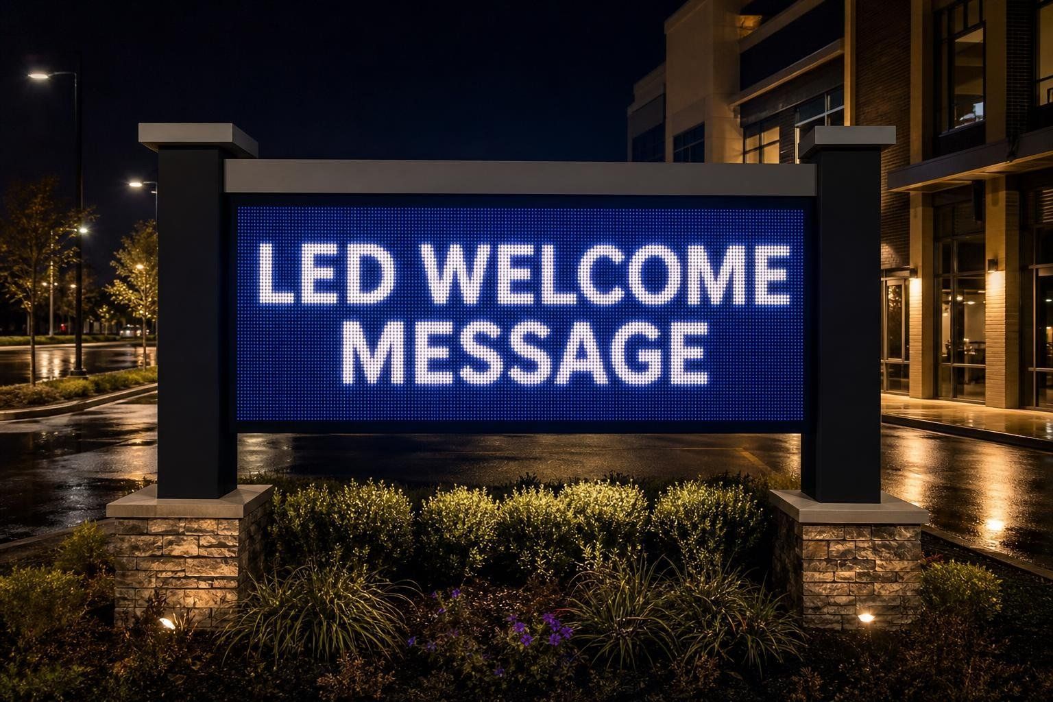 05 illuminated outdoor signs for businesses in Five Points, NC