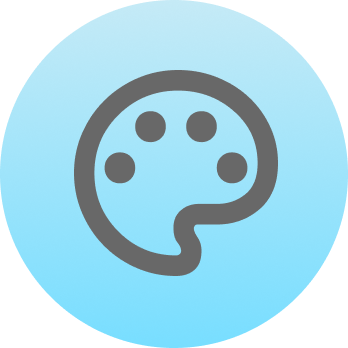 Artist's palette icon