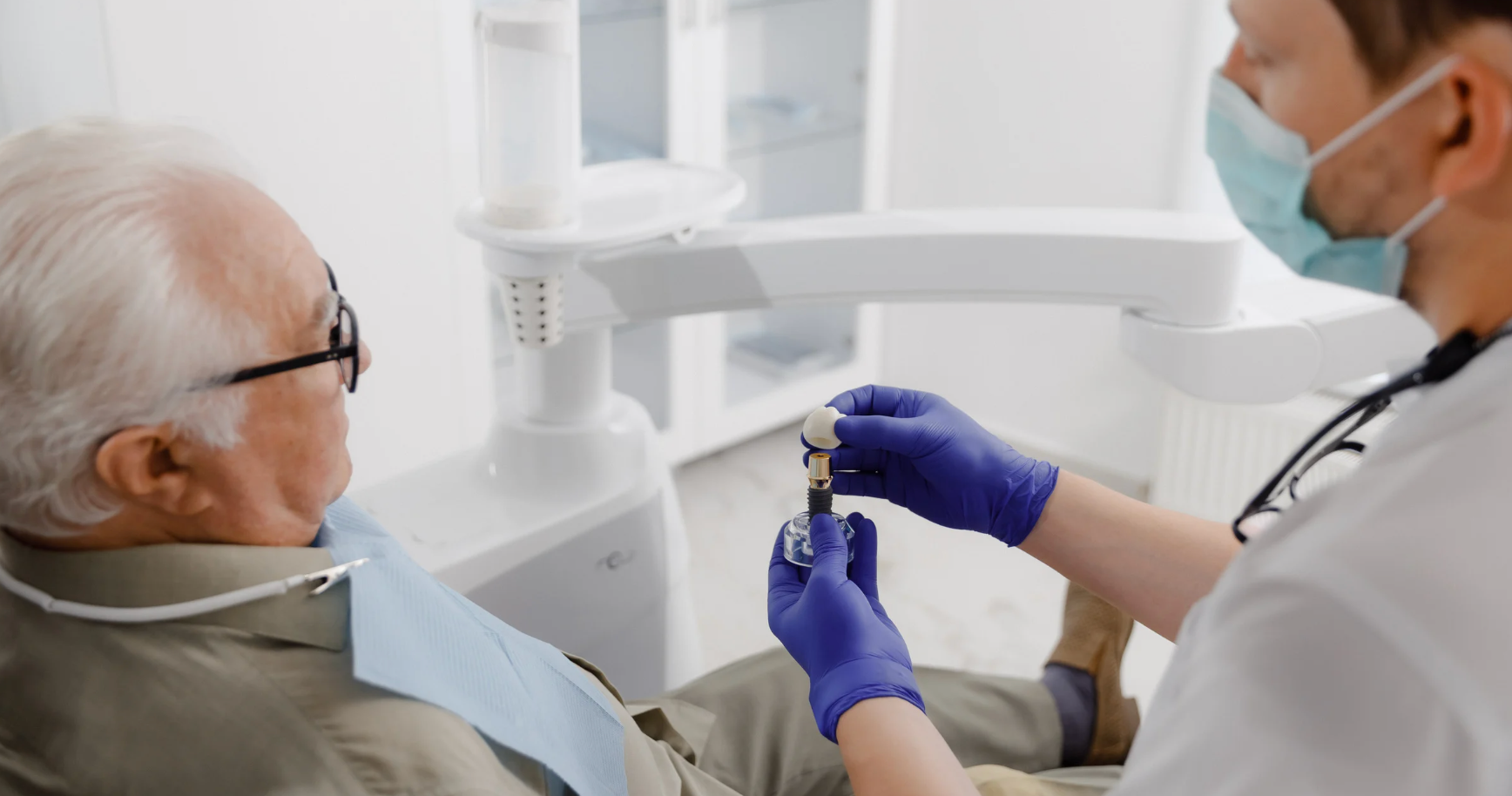 All-on-4 implants compared with dentures