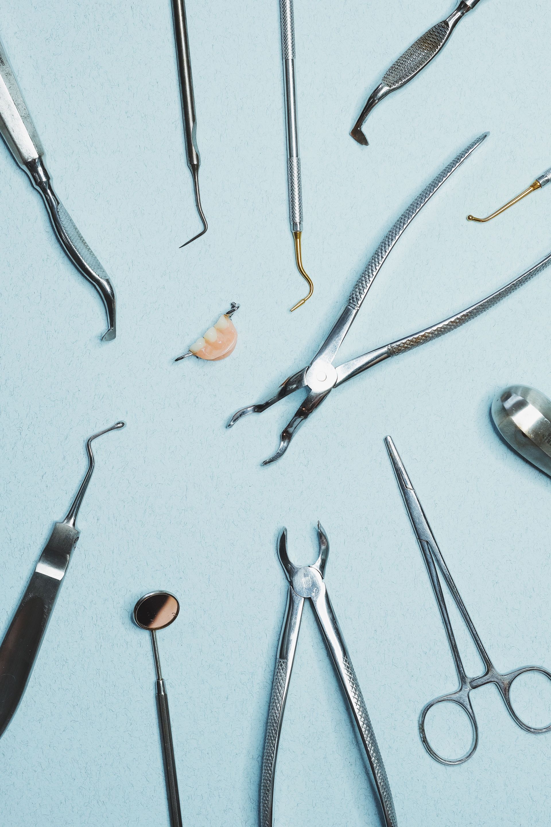 Patient recovering comfortably after a root canal