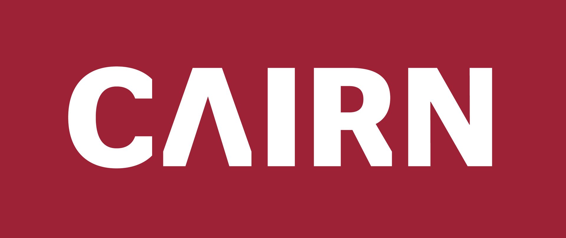 White CAIRN logo on a maroon background