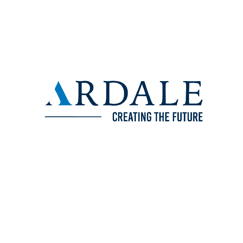 ARDALE logo in blue with the tagline “CREATING THE FUTURE”