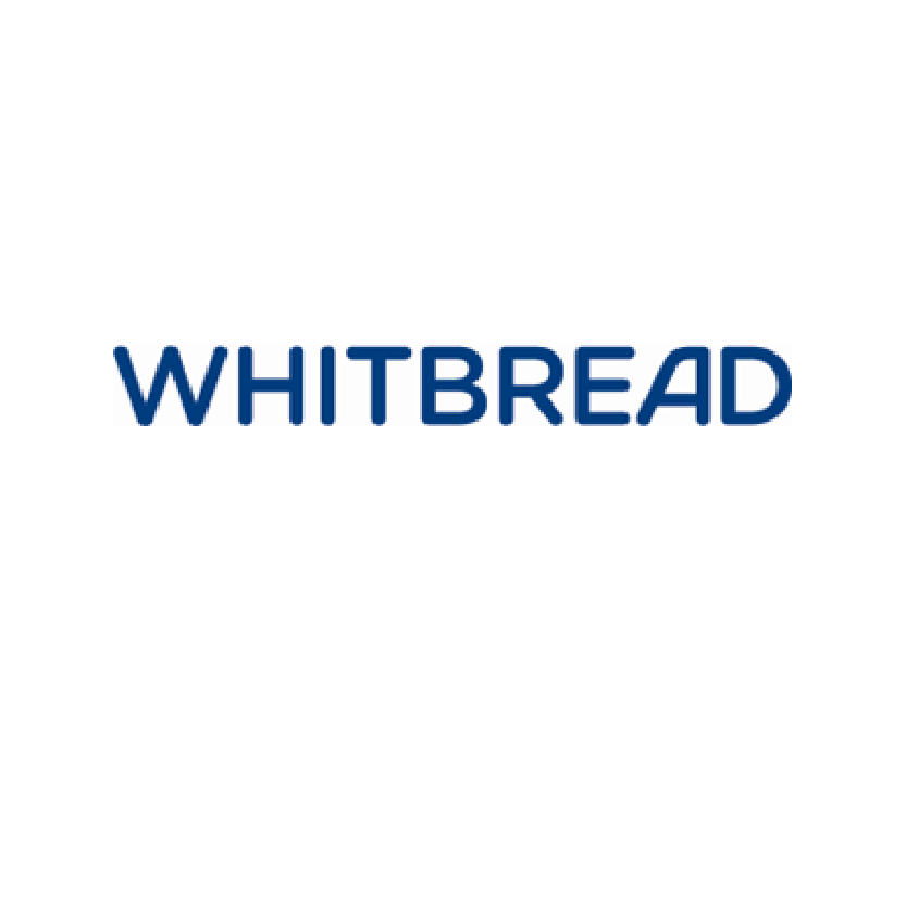 Whitbread logo in blue text on a white background