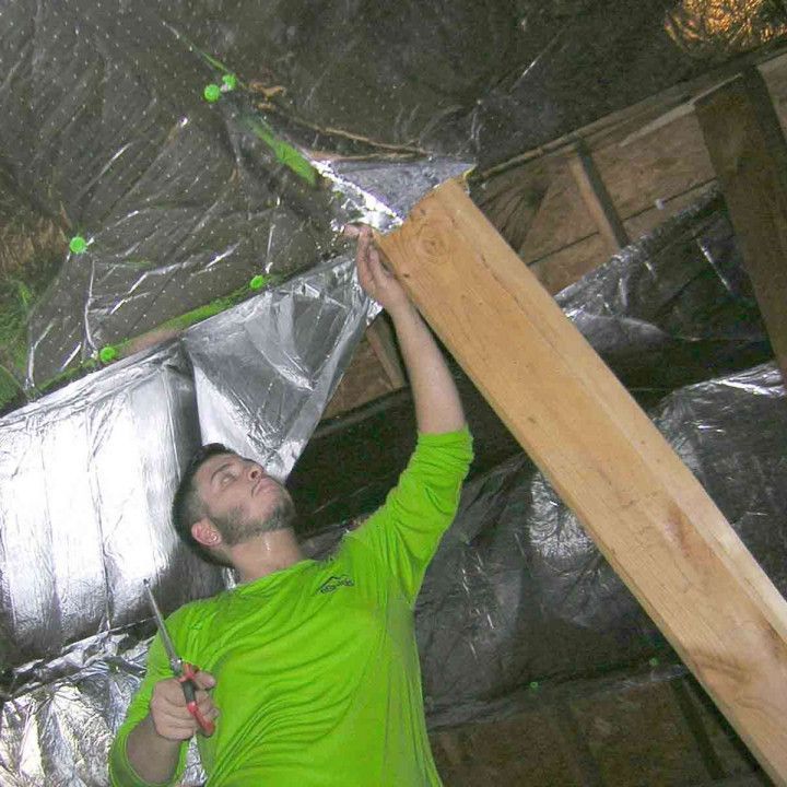 Installing Reflective Insulation