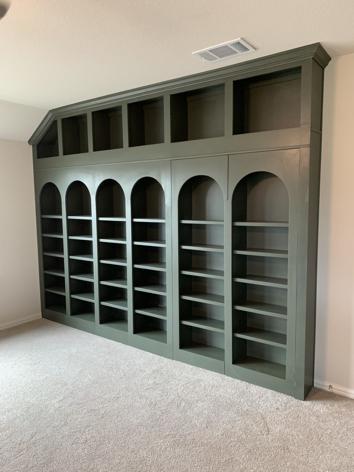 Bookcases with hidden doors