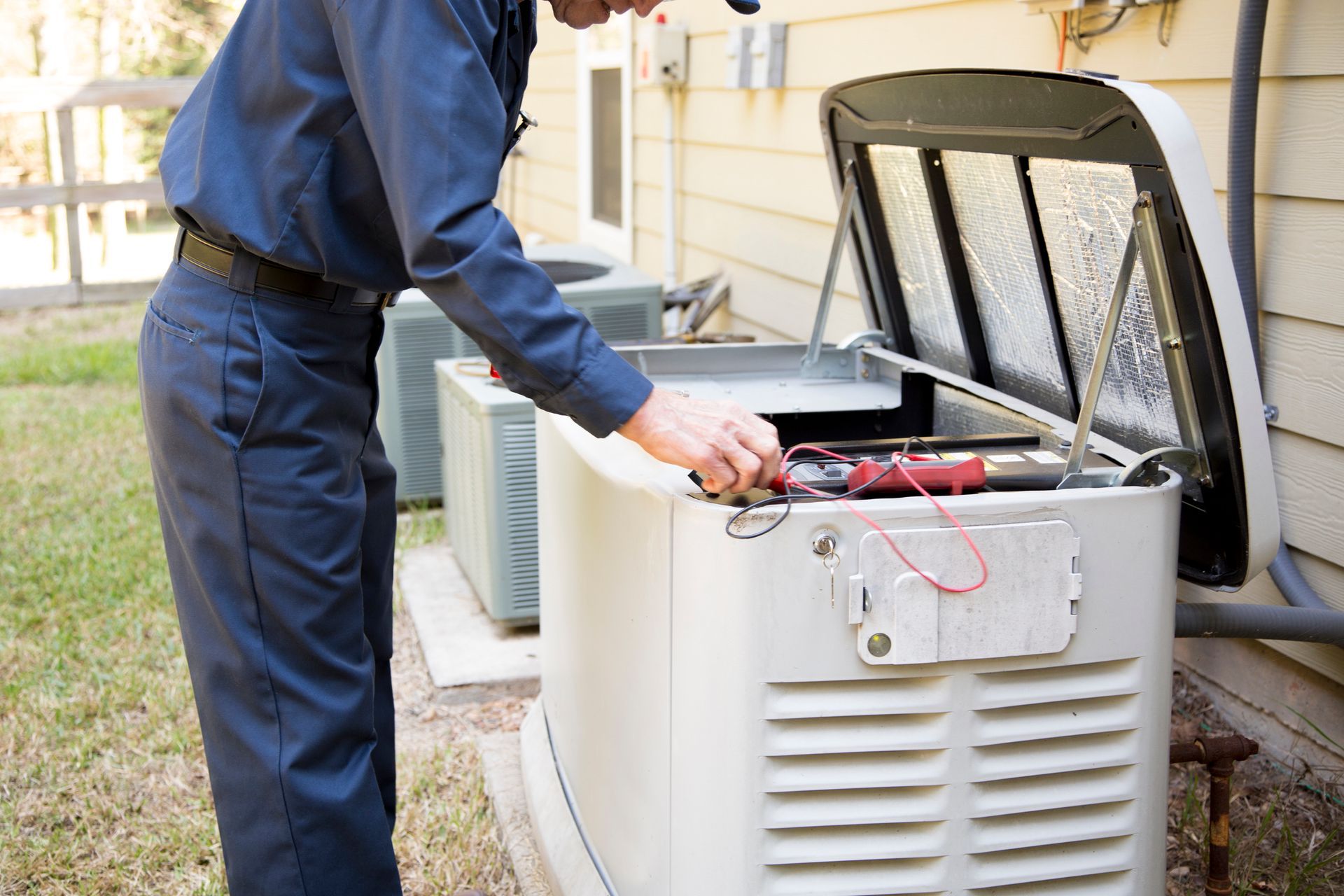 Plumber Working On Pipes | Buffalo, NY | Matthew Kandefer Plumbing & Heating