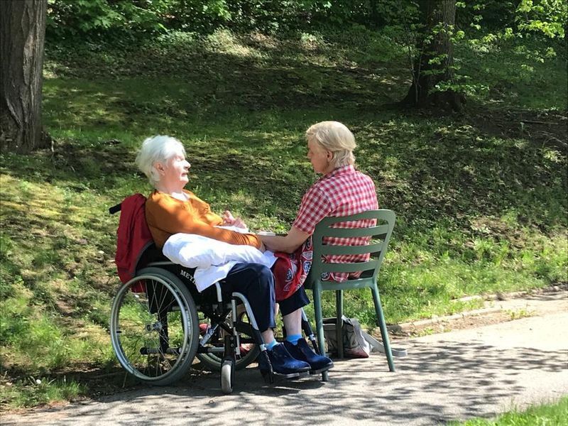 Bezirks-Pflege- und Seniorenheim Voitsberg Außenanlage