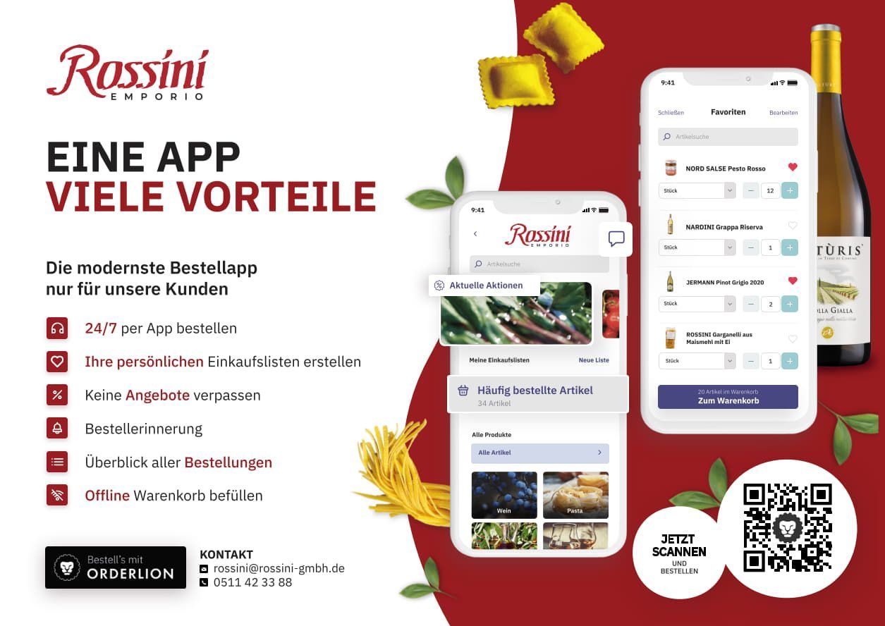 Rossini Bestellapp