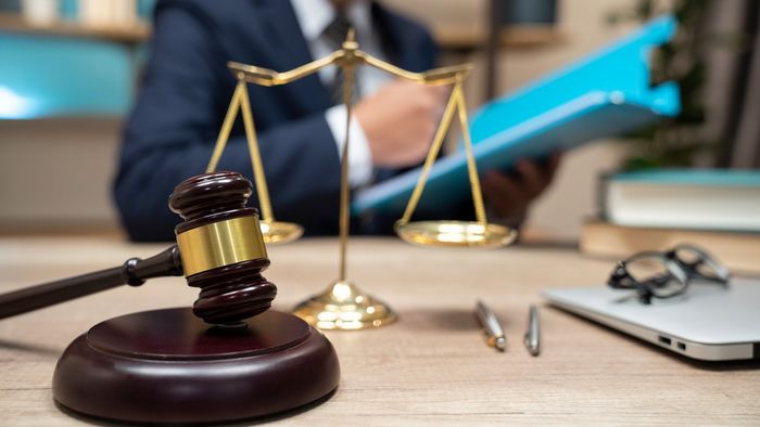 Attorney Working In Courtroom — Abingdon, VA — Bradford & Smith P.C.