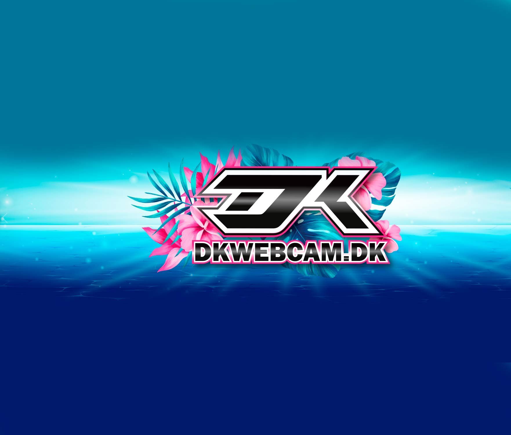 dk webcam logo with flowers