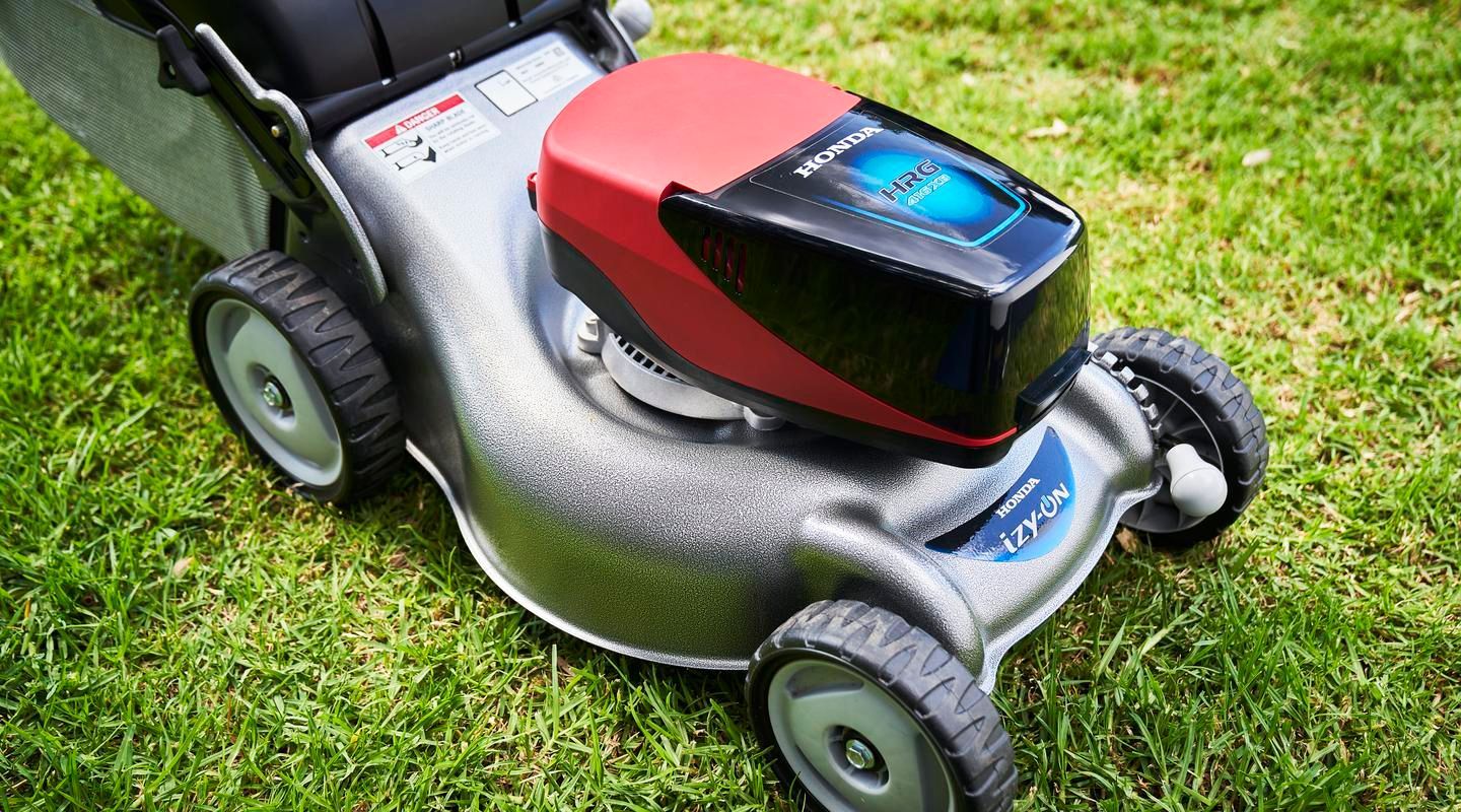 Red and Silver Robotic Lawn Mower — Great Lakes Mowers & Chainsaws In Tuncurry, NSW
