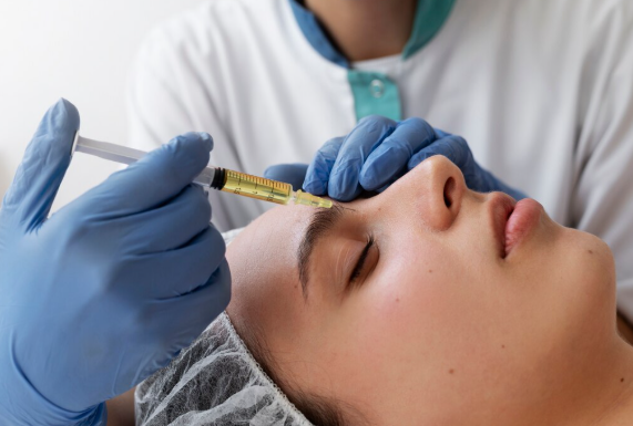 PRP under-eye treatment