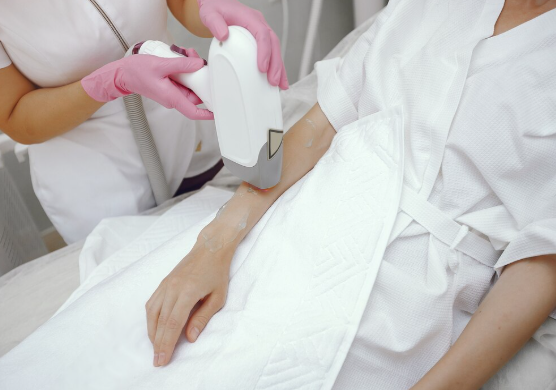 painless laser treatment