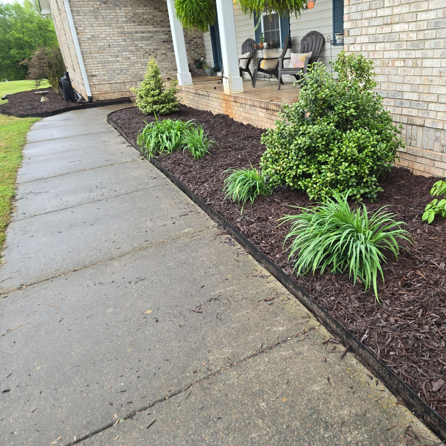 garden bed refresh in Ringold Ga.