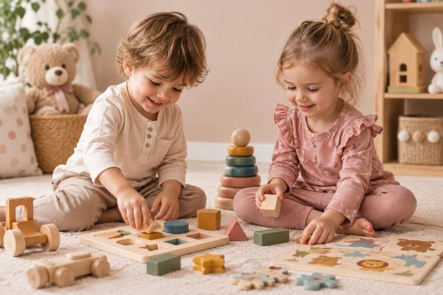 Reparto articoli per bambini nel negozio Il Più Conveniente