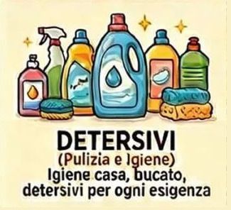 Reparto detersivi e pulizia della casa Il Più Conveniente Raffadali (AG)