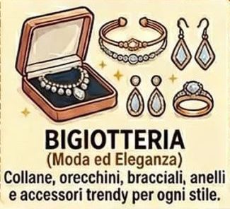 Bigiotteria per donna e uomo Il Più Conveniente Raffadali (AG)