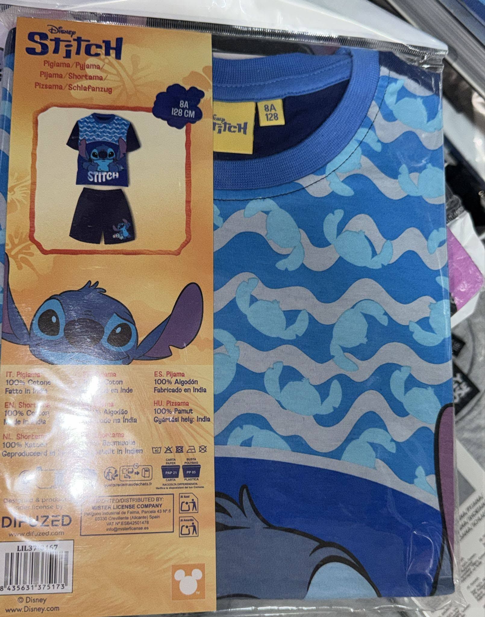 pigiama bambino Stitch Il Più Conveniente Raffadali (AG)