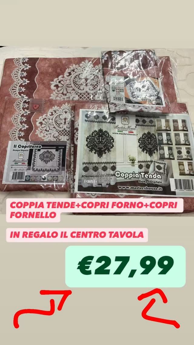 coppia di tende e copriforno Il Più Conveniente Raffadali (AG)