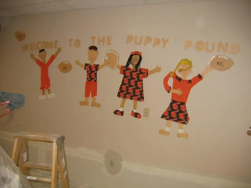 Wall mural: 