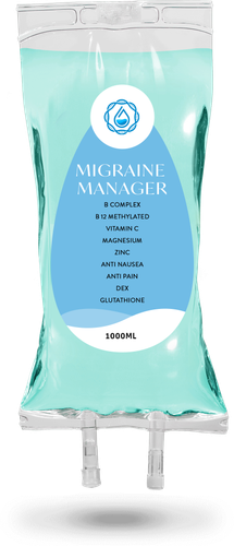 Migraine Manager IV bag