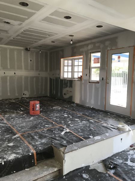 Unfinished Room Interior