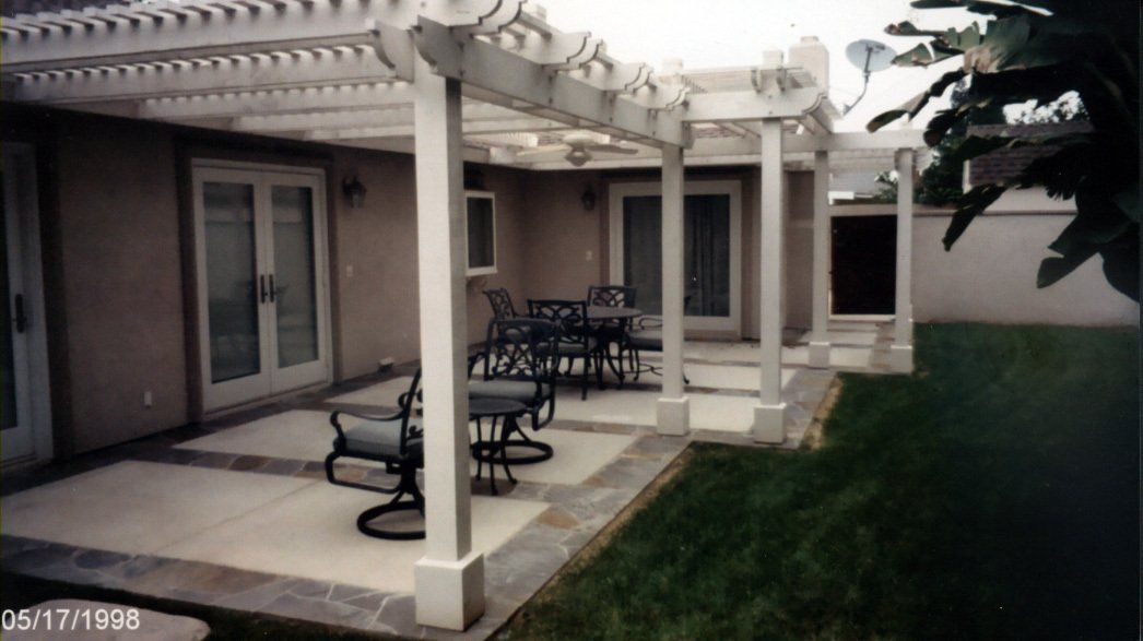 Covered Patio Seating