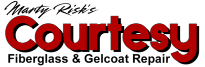 Courtesy Fiberglass logo