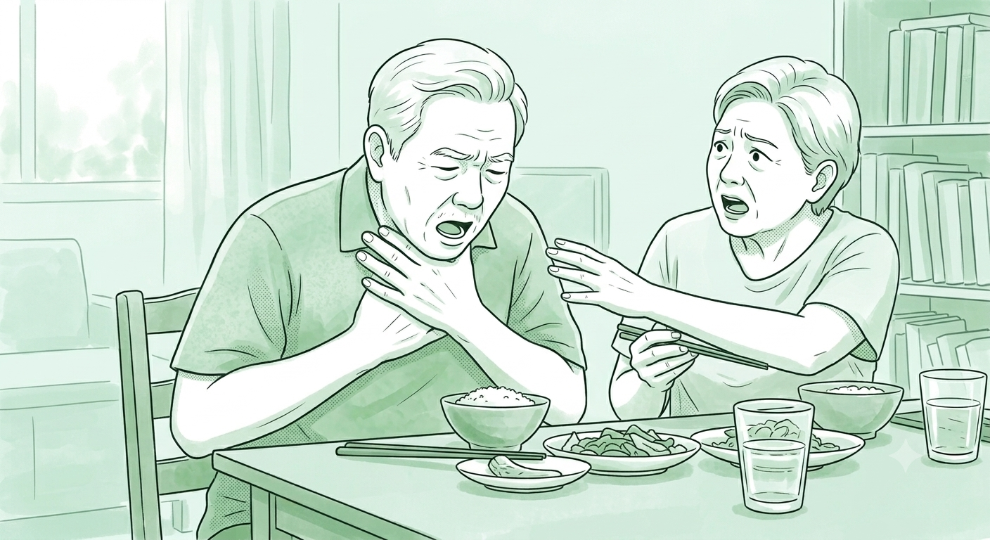 Elder choking