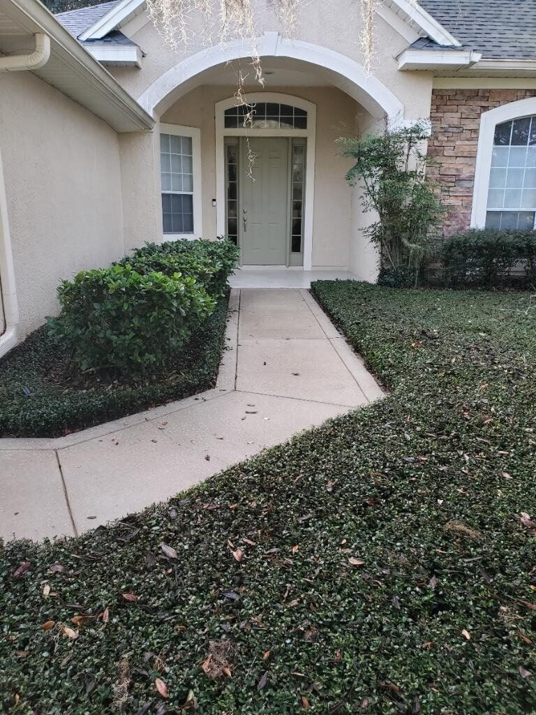 sidewalk after