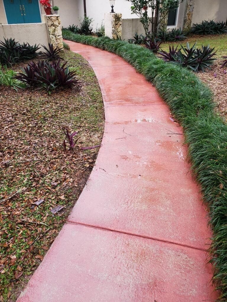 sidewalk after