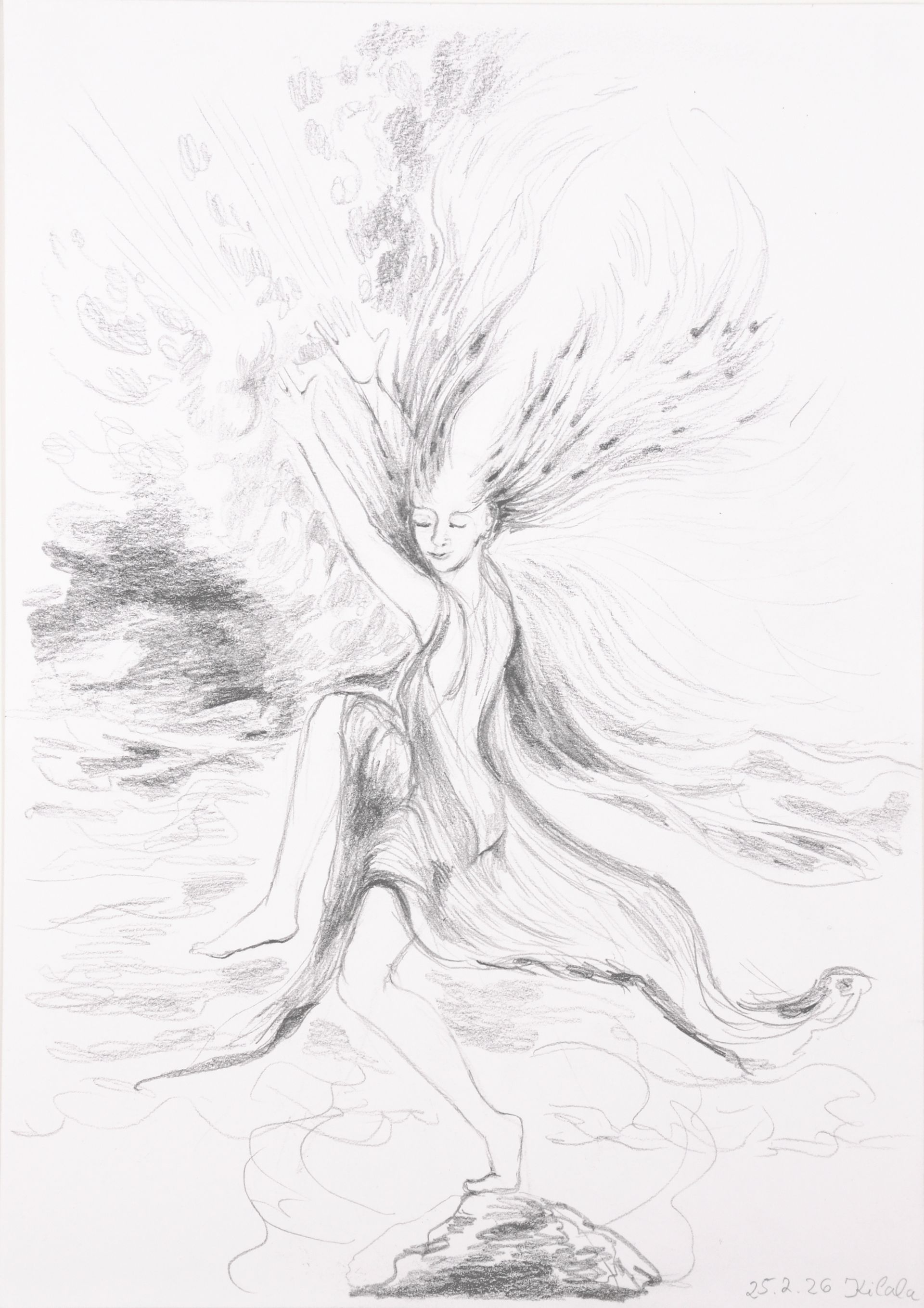 Intuitive Zeichnung #3 (2026)