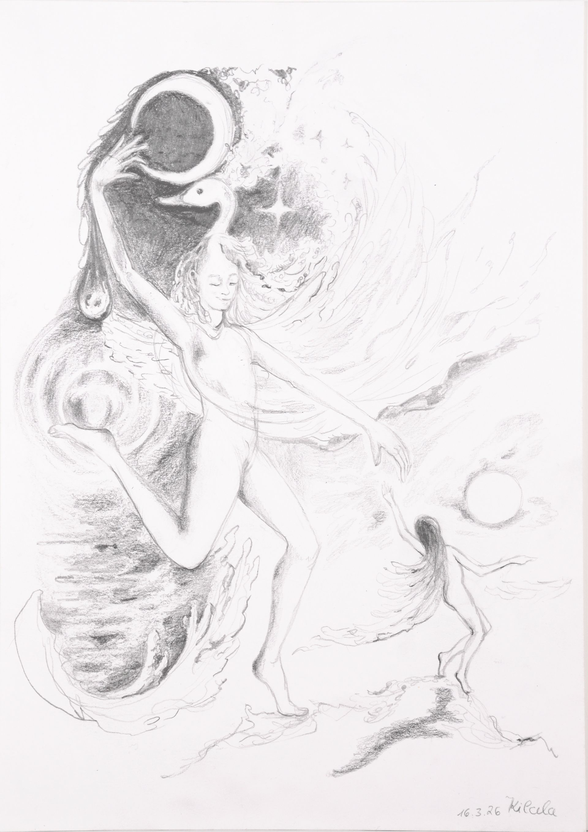 Intuitive Zeichnung #8 (2026)