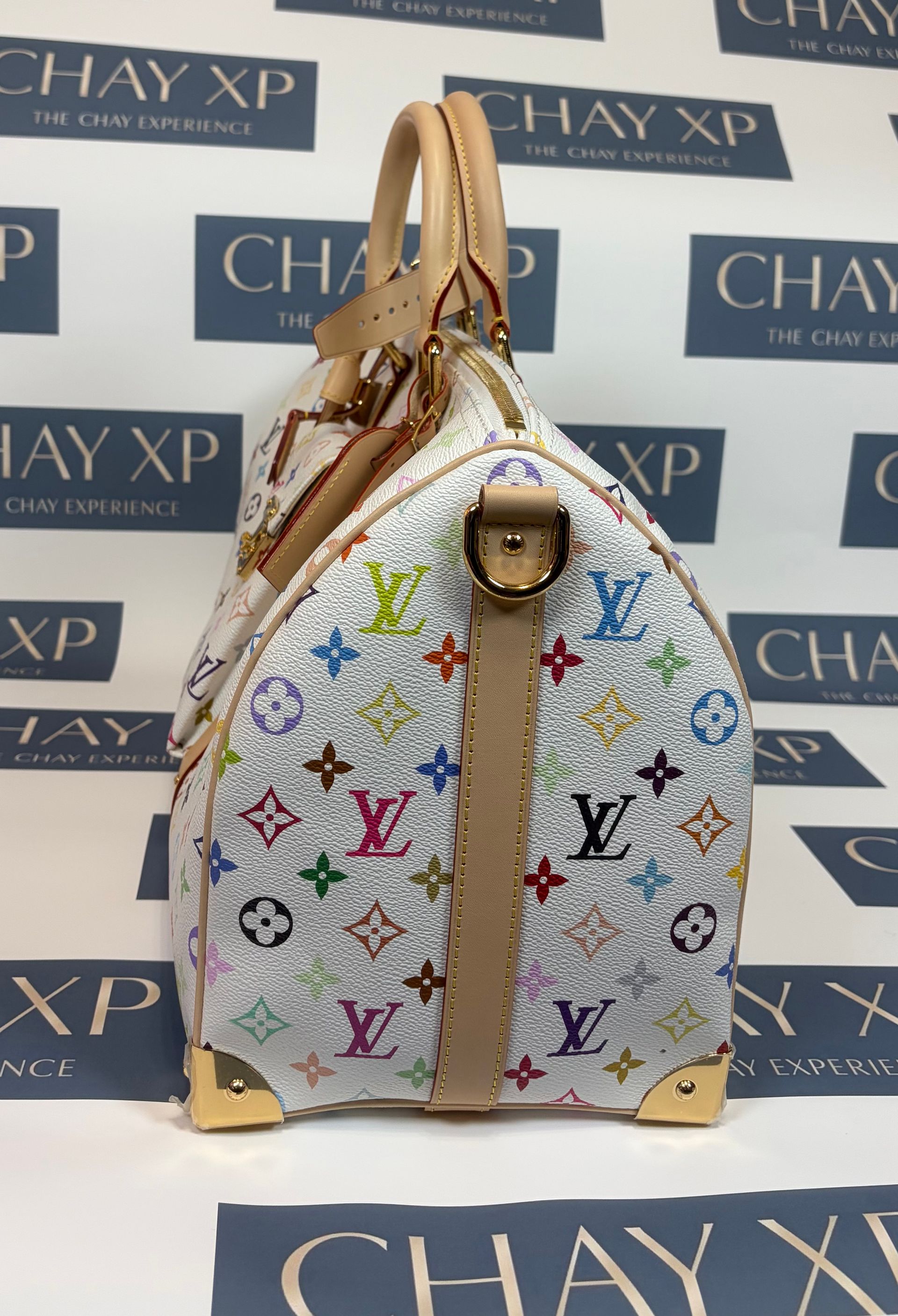 Louis Vuitton X Takashi Murakami KeepAll 45 Bandouliere 17.7