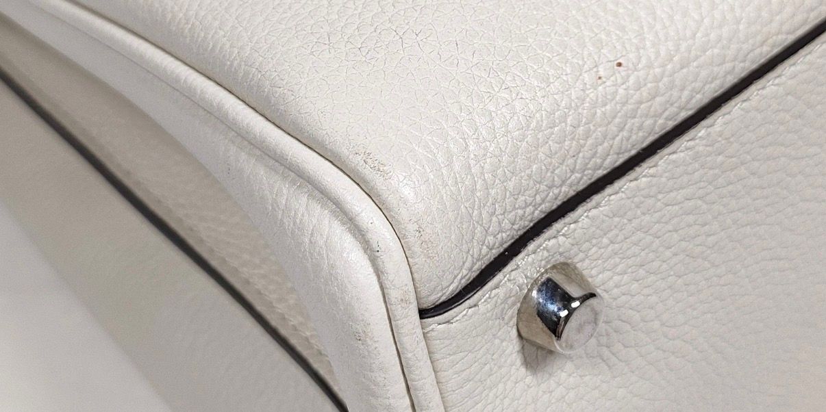 Gucci Zumi Medium Tote WHITE 13.5