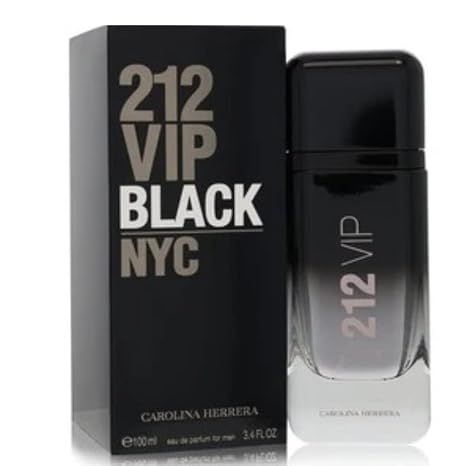 212 VIP BLACK Carolina Herrara NYC Men 3.3oz
