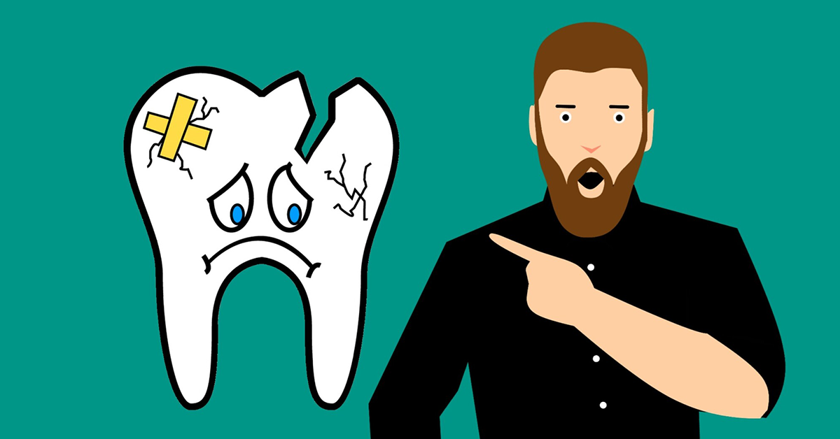 broken teeth