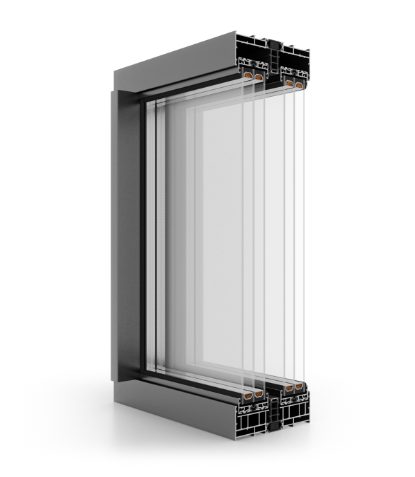 Aluminum Lift and Slide Door COR Vision Plus