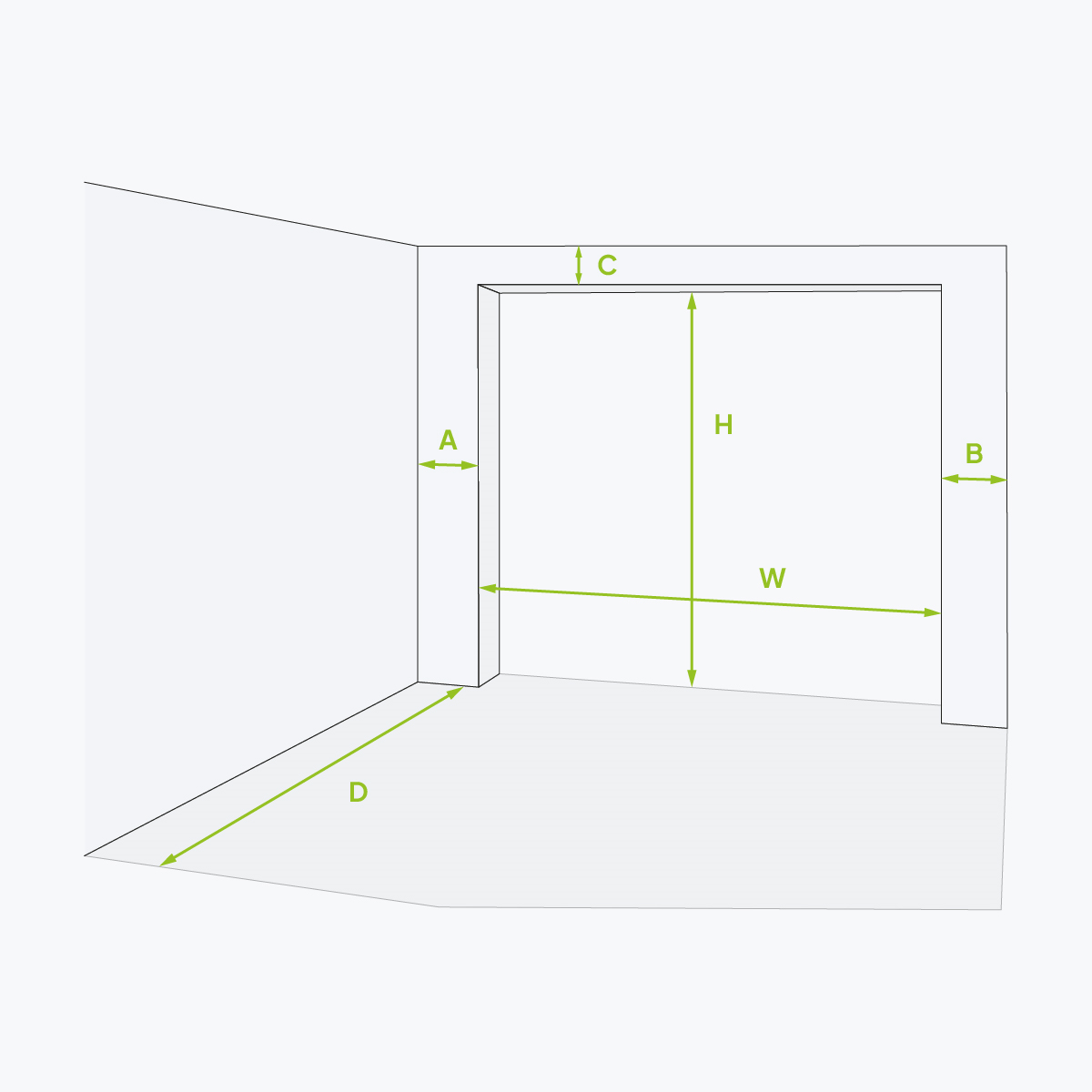 HOW TO MESURE SECTIONAL GARAGE DOOR OPENING?