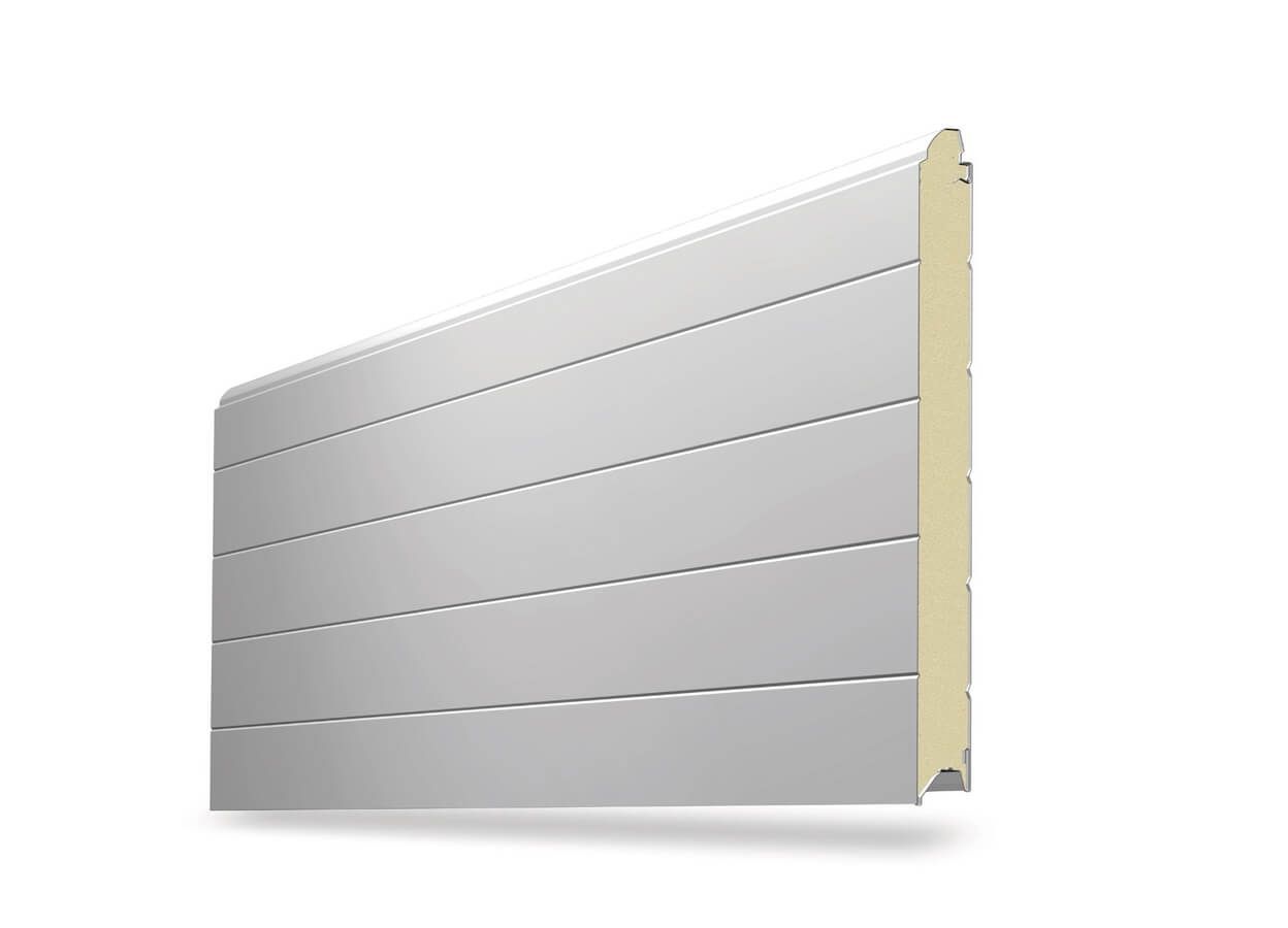 SECTIONAL GARAGE DOOR Narrow embossing