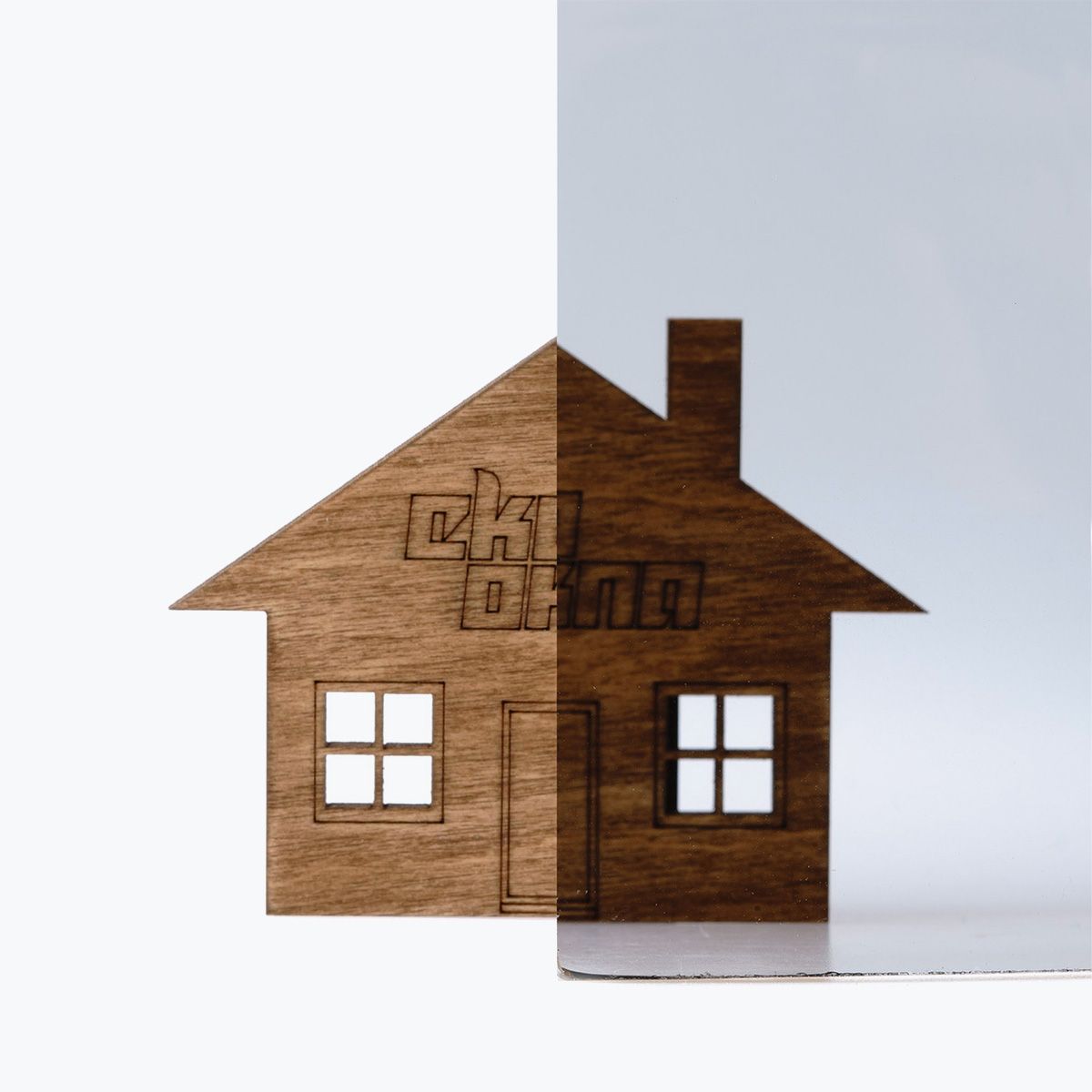backing glass parsol gray