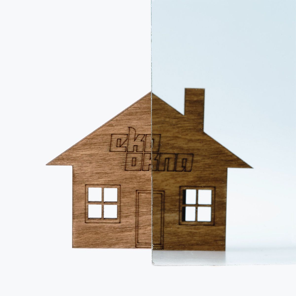 backing glass parsol green